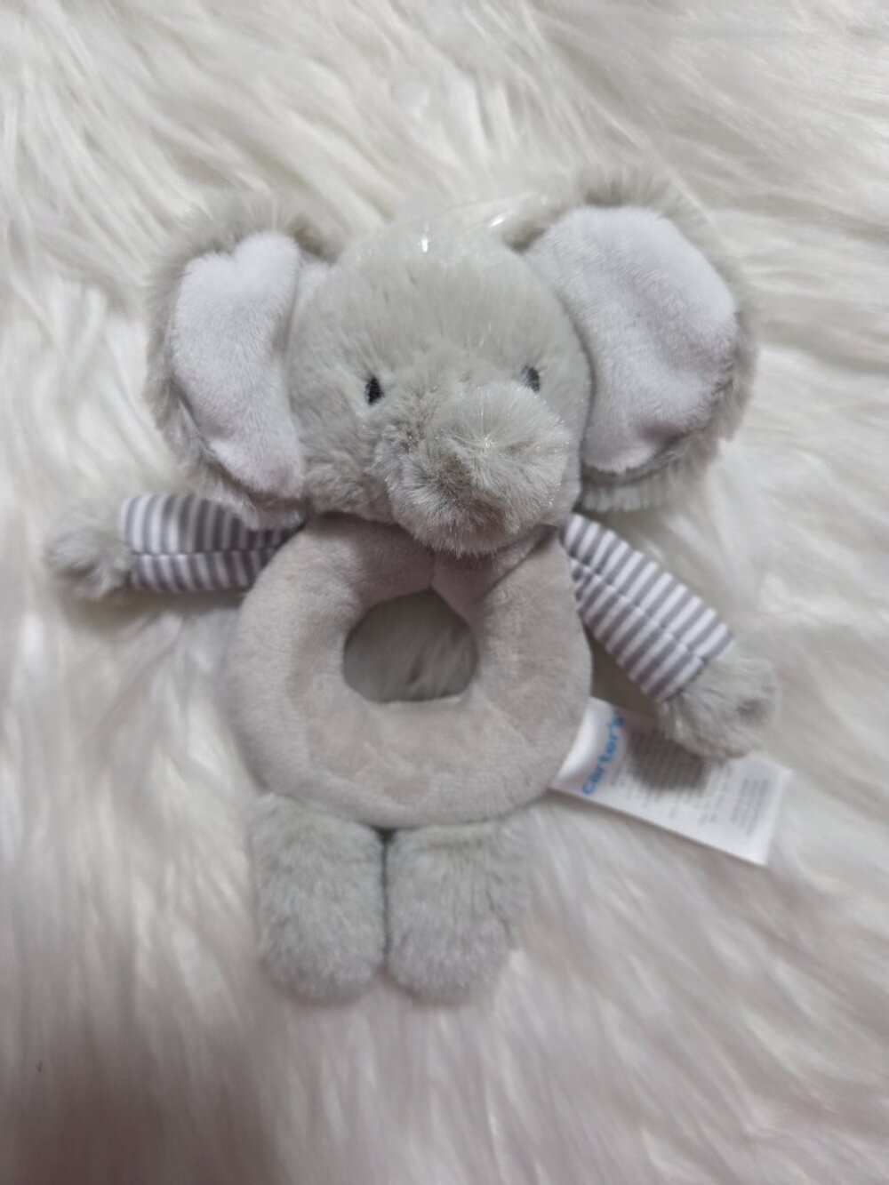 Carter's Elephant Baby Rattle - Picture 6 of 6